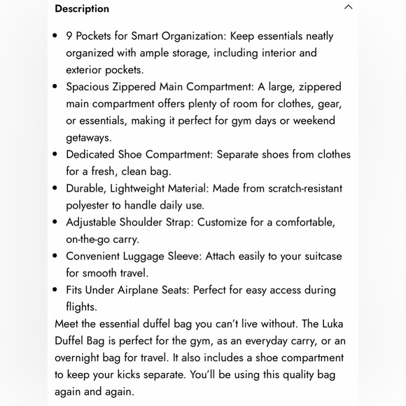 Calpak - Luka Duffel in Chocolate - Picture 6 of 9